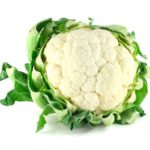 12908504 - fresh cauliflower isolated on white background